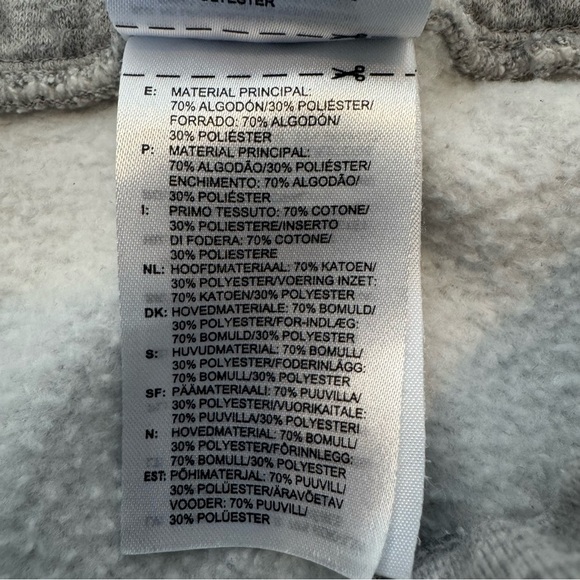 Adidas by Stella Sport McCartney Grey Joggers w Pink and Turquoise - Picture 7 of 9